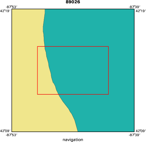 89026 map of where navigation equipment operated
