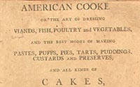 American Cookery.