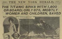 New York Herald, April 15, 1912