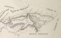 Topographical Map of the Road from Missouri to Oregon