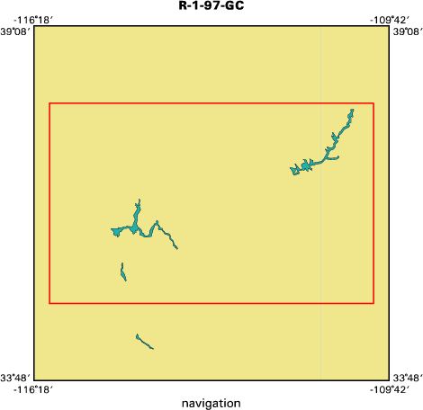 R-1-97-GC map of where navigation equipment operated