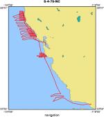 S-4-79-NC location map of where navigation equipment operated