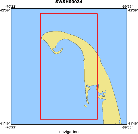 00034 map of where navigation equipment operated