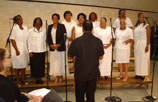 photo of Blacks in Government (B.I.G.) Department of Labor Chapter Gospel Choir