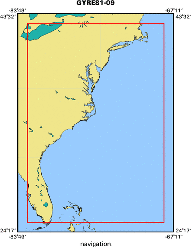 81014 map of where navigation equipment operated