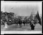 Head of suffrage parade, Washington, D.C.