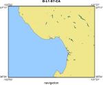 D-L1-97-CA location map of where navigation equipment operated