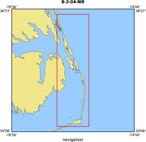 04022 map of where navigation equipment operated