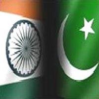 India Pakistan Flags