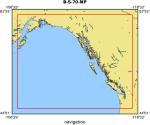 B-5-70-NP location map of where navigation equipment operated