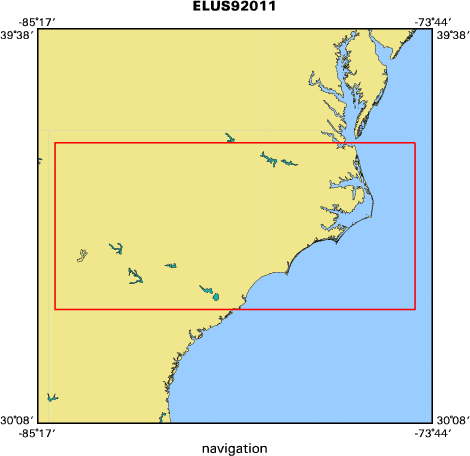 92011 map of where navigation equipment operated