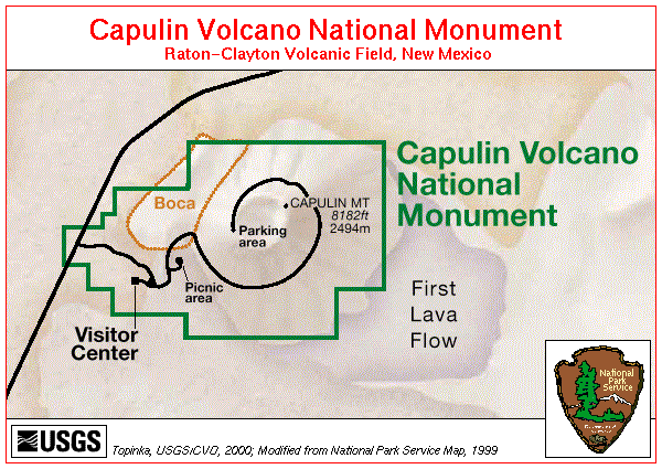 Map, Capulin