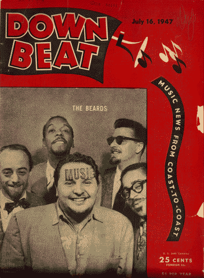 Image 1 of 2, Down Beat magazine (July 16, 1947)