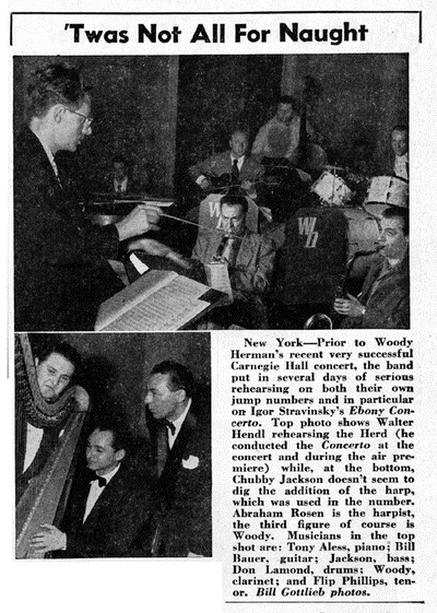 Image 1 of 1, Down Beat magazine (Apr. 22, 1946)