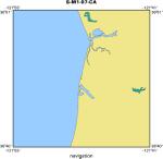 S-M1-97-CA location map of where navigation equipment operated