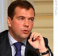 Russian President Dmitri Medvedev (file photo)