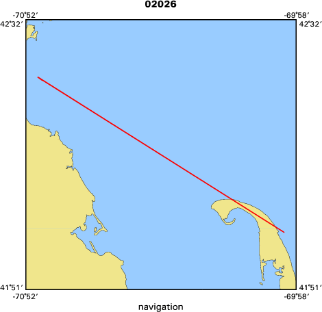 02026 map of where navigation equipment operated