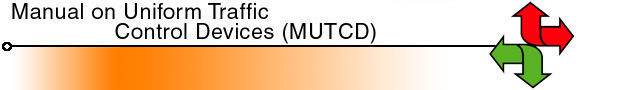 Manual on Uniform Traffic Control Devices (MUTCD) arrows logo