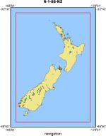 R-1-88-NZ location map of where navigation equipment operated