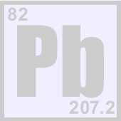 Peroidic Table of the Elements image for lead - Pb