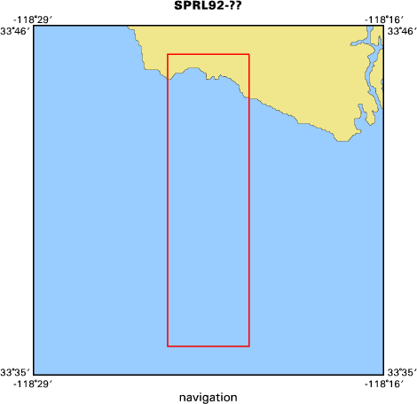 92036 map of where navigation equipment operated