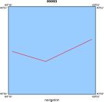 00063 location map of where navigation equipment operated