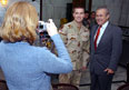Rumsfeld Visits Iraq Photo