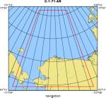 C-1-71-AR location map of where navigation equipment operated