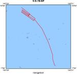 V-6-78-SP location map of where navigation equipment operated