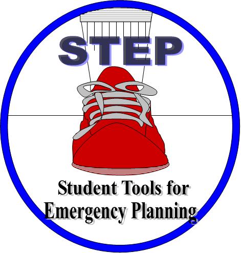 Graphic logo of FEMA's Student Tools for Emergency Planning