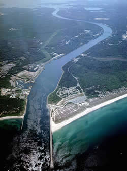 photo - Aerial View of the Cape Cod Canal