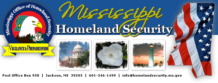 Mississippi Office of Homeland Security banner