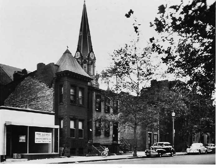 St. Mary's church as it appeared around 1941