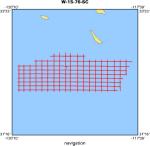 W-15-76-SC location map of where navigation equipment operated