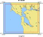 B-1-05-SF location map of where navigation equipment operated