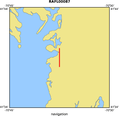 00087 map of where navigation equipment operated