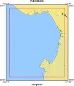 P-B2-98-CA location map of where navigation equipment operated