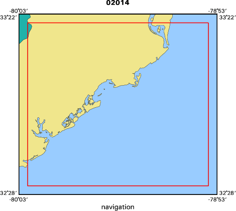 02014 map of where navigation equipment operated