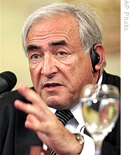 IMF Managing Director Dominique Strauss-Kahn, 11 Dec 2008