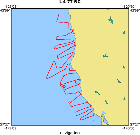 L-4-77-NC map of where navigation equipment operated