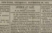 Justice at Last! W. M. Tweed Convicted