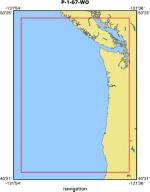 P-1-67-WO location map of where navigation equipment operated