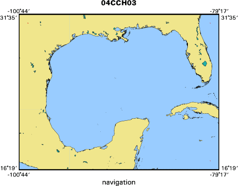 04CCH03 map of where navigation equipment operated