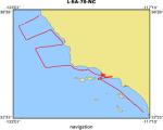 L-5A-79-NC location map of where navigation equipment operated