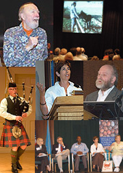 collage of symposia photos