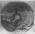 Map of the world, showing the telegraphic systems for encircling the globe