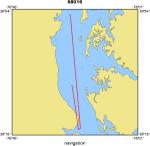 98016 location map of where navigation equipment operated