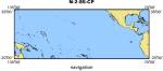 N-2-85-CP location map of where navigation equipment operated