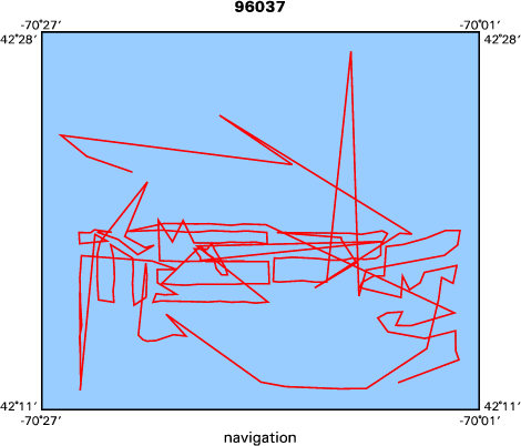 96037 map of where navigation equipment operated