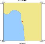 L-11-98-MU location map of where navigation equipment operated